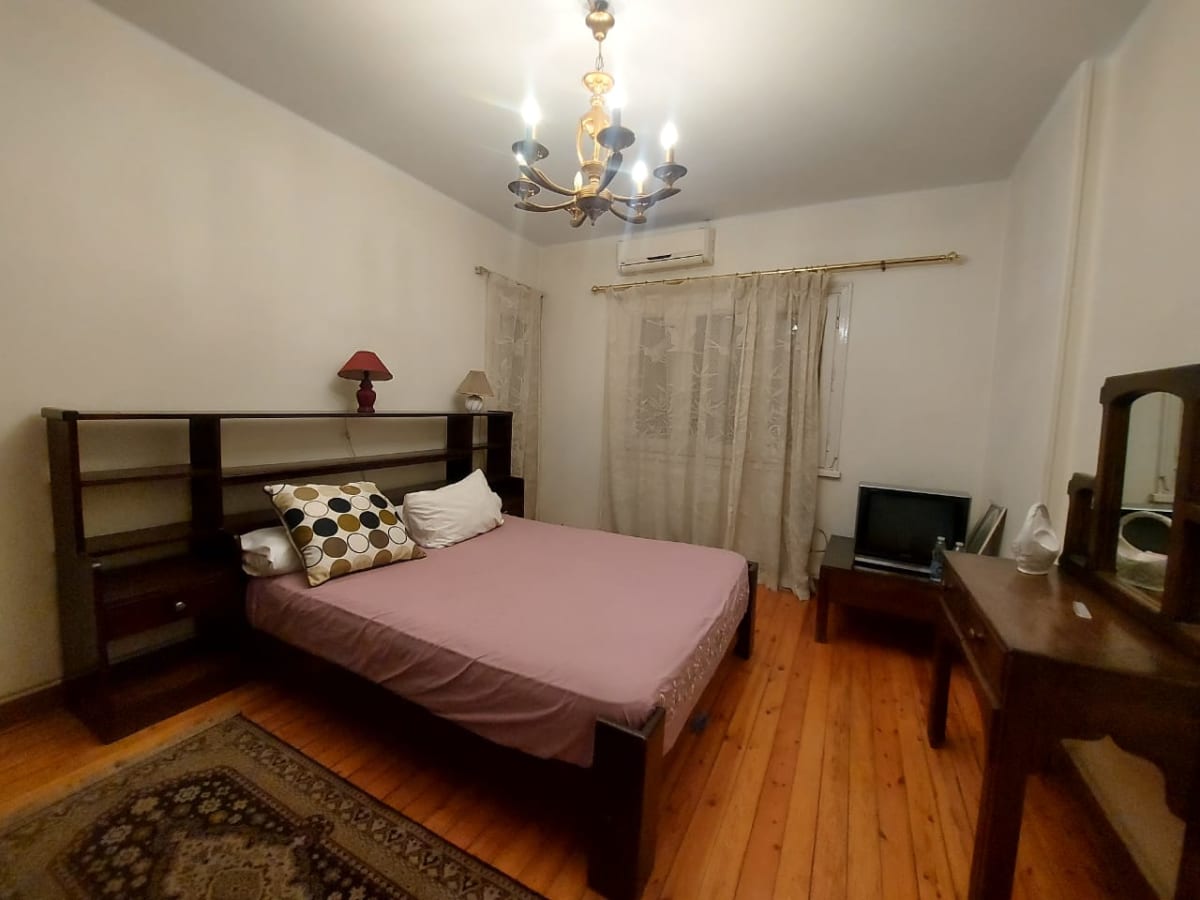 2 Bedroom Apartment with Natural Light In Zamalek