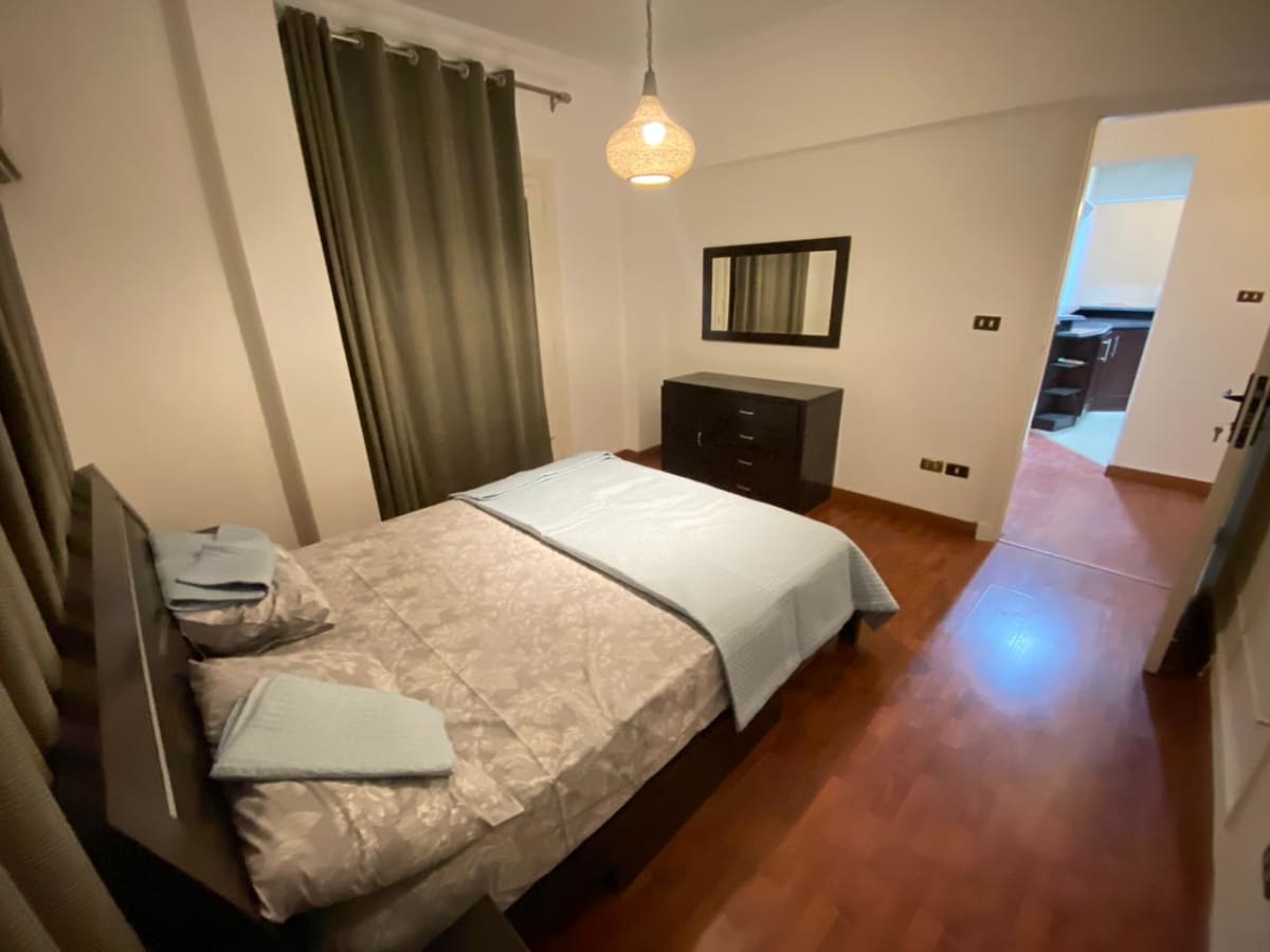 Bright & Cozy Furnished Apartment for Rent in Sarayat Maadi.