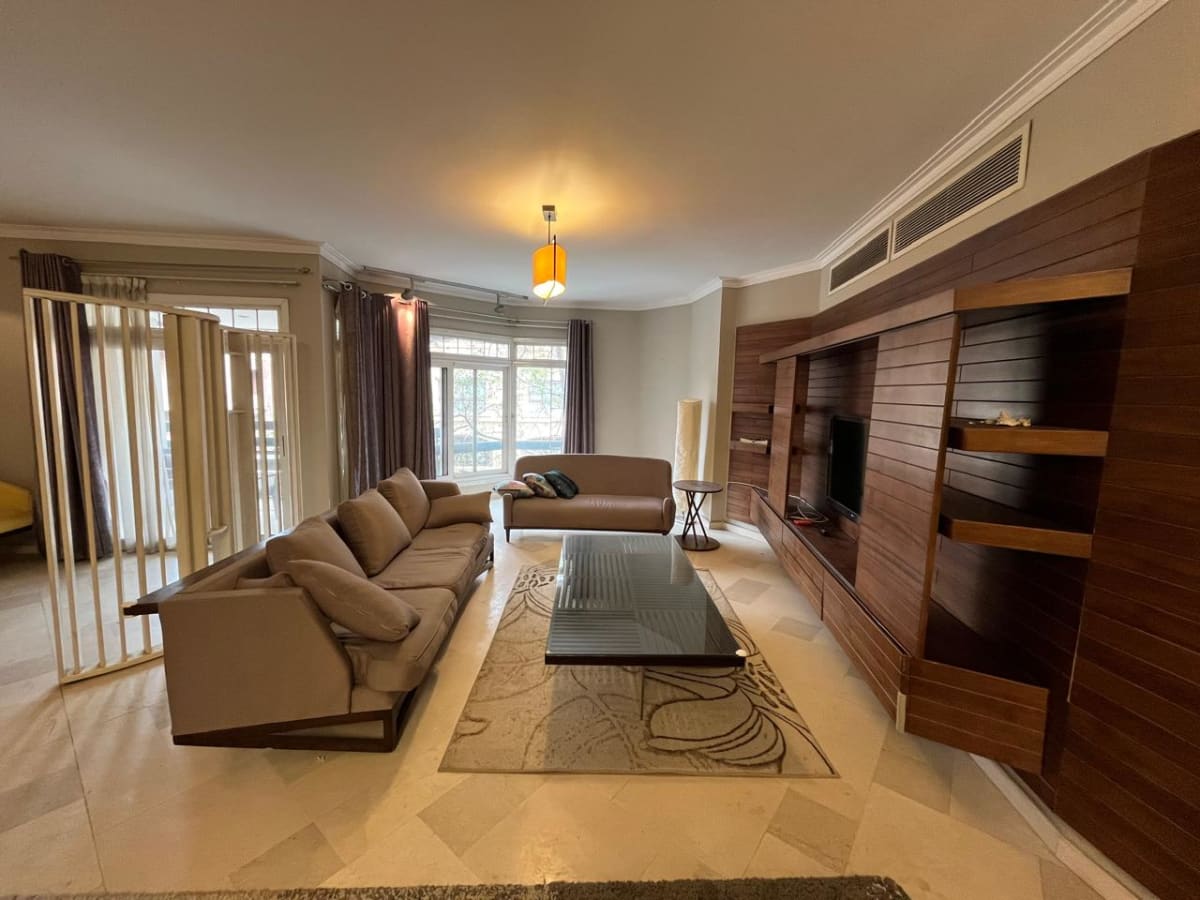 Spacious Furnished 3BR Apartment in Maadi