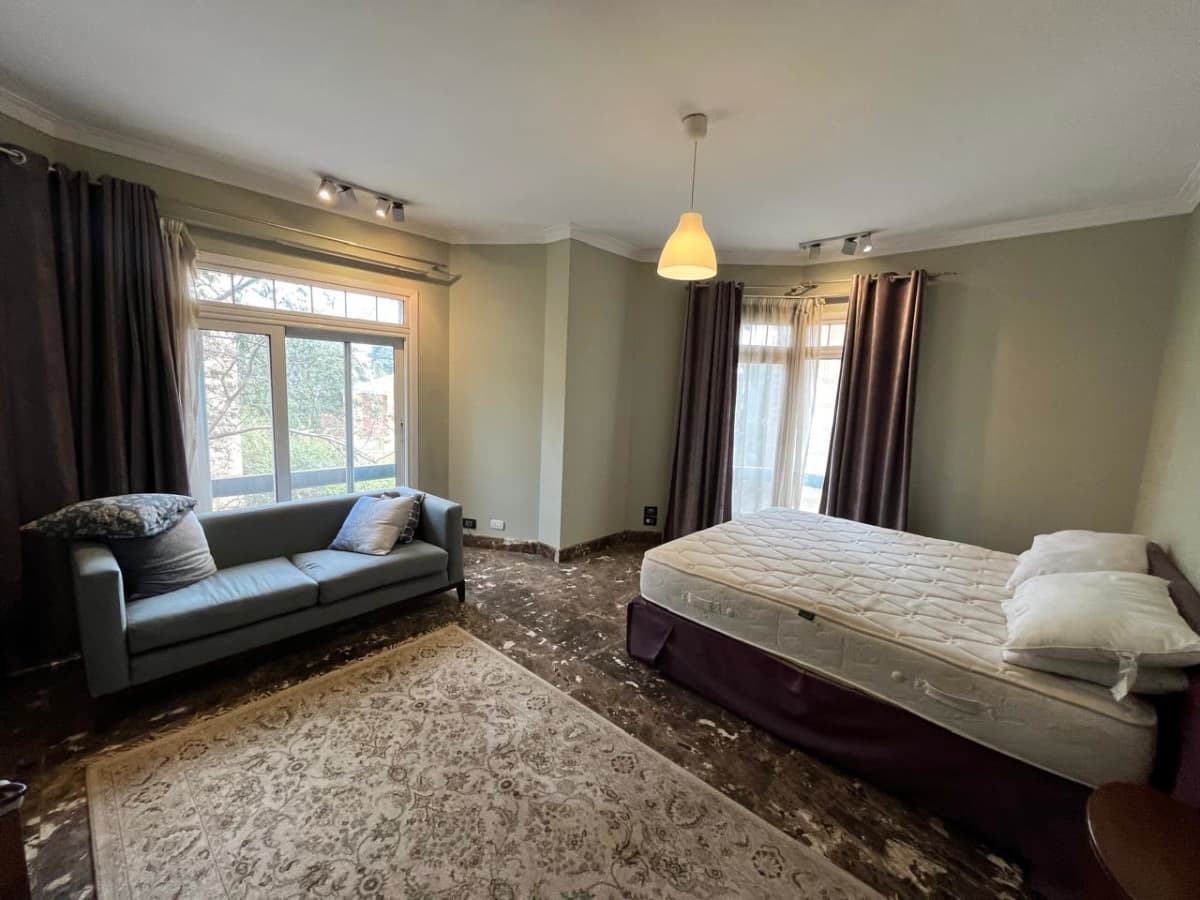 Spacious Furnished 3BR Apartment in Maadi