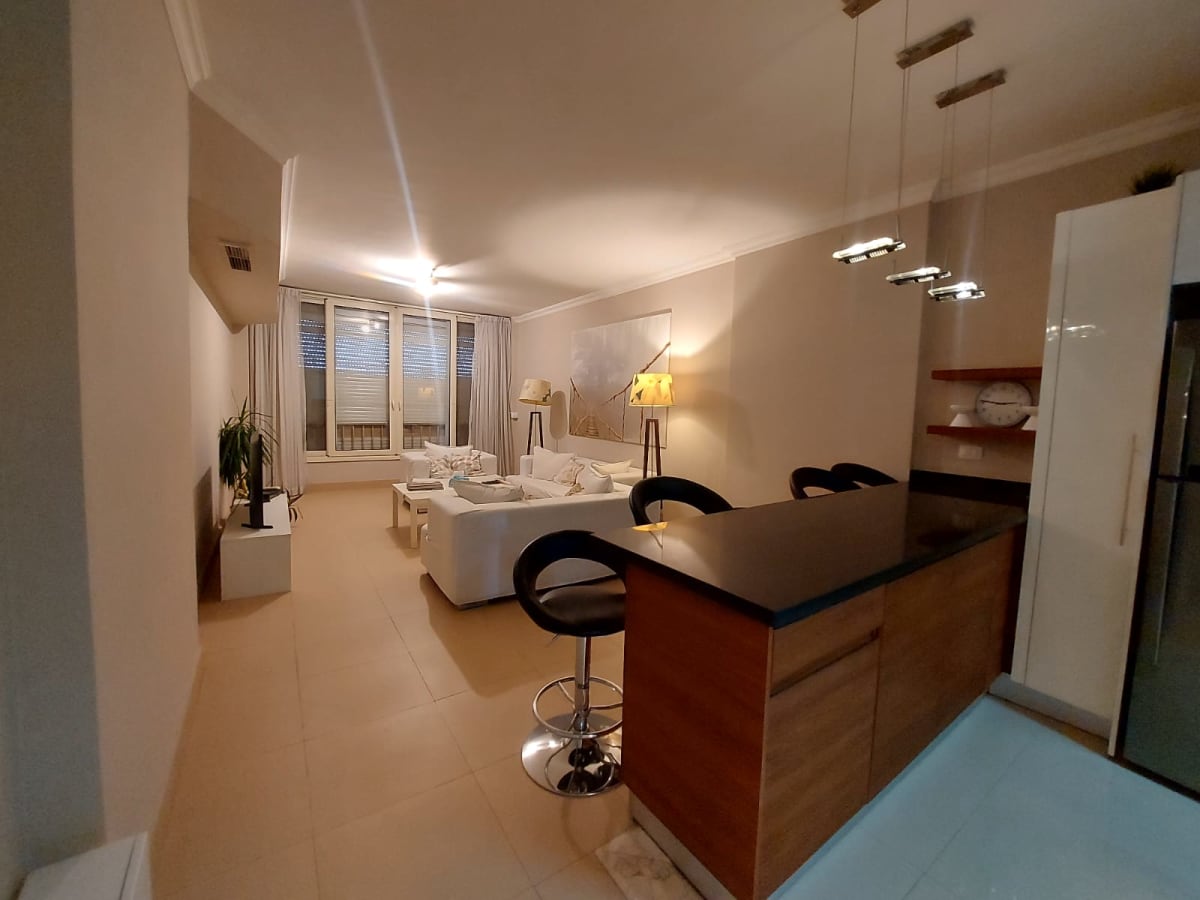 Furnished Apartment For Rent In Zamalek With Modern Furnishings.