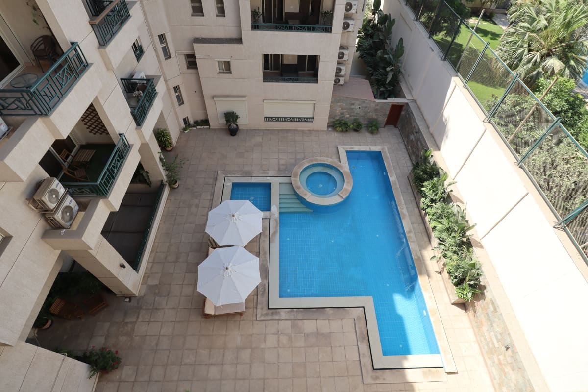 Penthouse For Rent With Private Pool in Sarayat Maadi