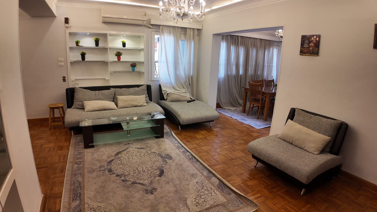 Bright Family Apartment with Spacious Layout In Zamalek