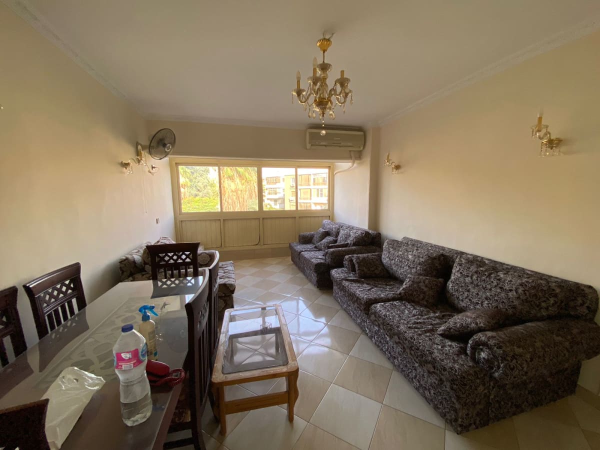 Bright Furnished Apartment For Rent In A Prime Maadi Degla Area.
