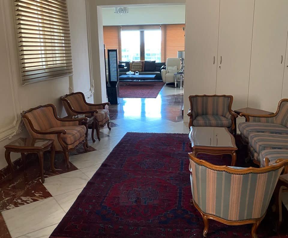 Spacious 3BR Home with Natural Light In Zamalek