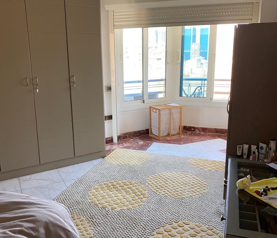Spacious 3BR Home with Natural Light In Zamalek
