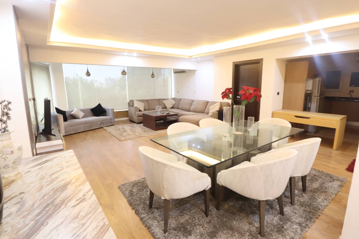 Refined Zamalek Apartment with Elegant Reception
