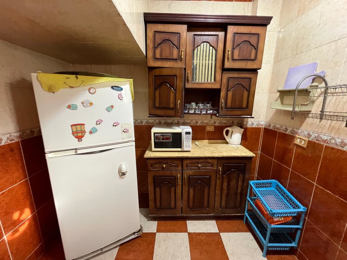 Simple Furnished 2BR Apartment with Balcony In Zamalek