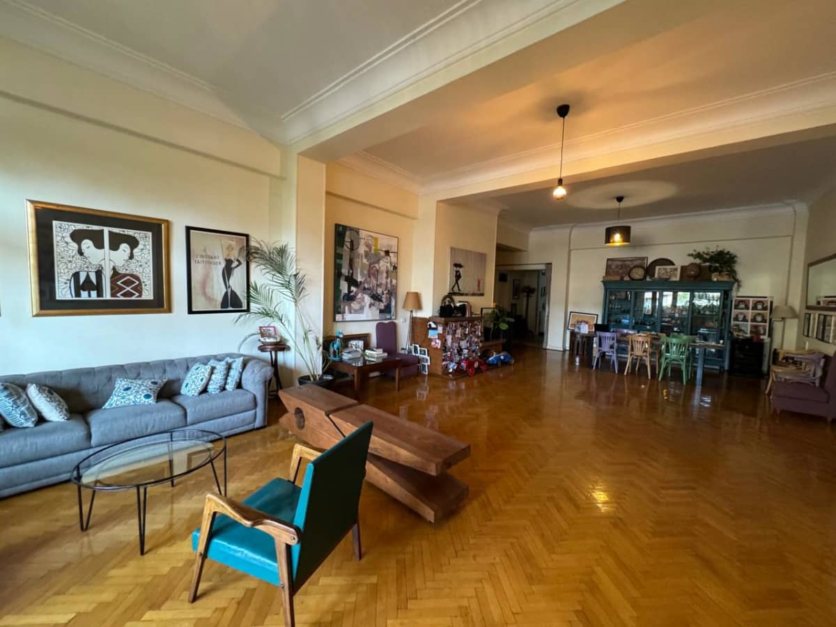 Furnished Apartment With Green Views In Zamalek