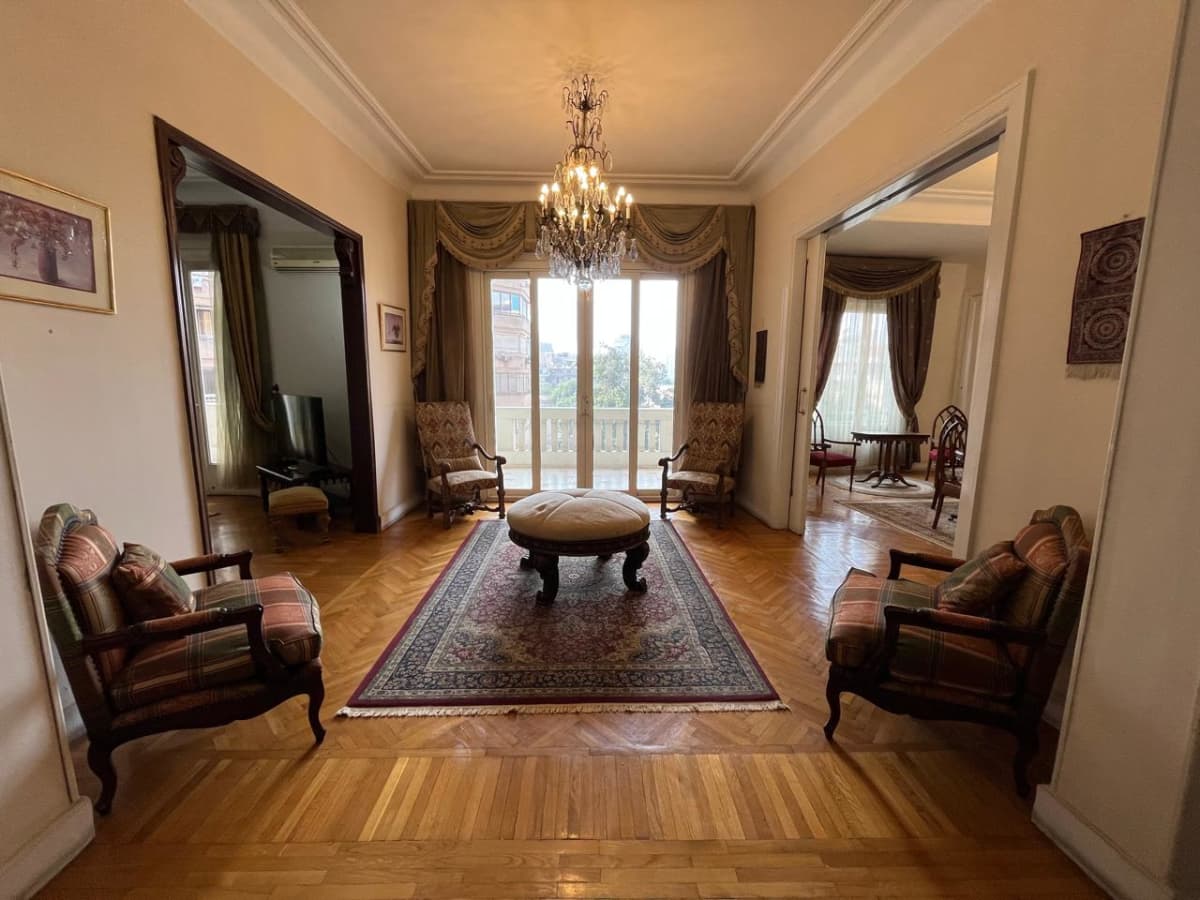 Refined Apartment in Zamalek | Prime Cairo Location