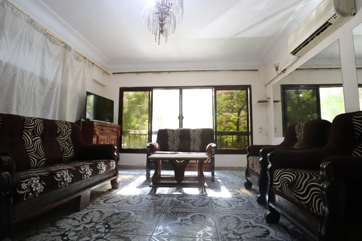 Bright Fully Furnished Apartment For Rent In Degla Maadi | 170 Sqm.