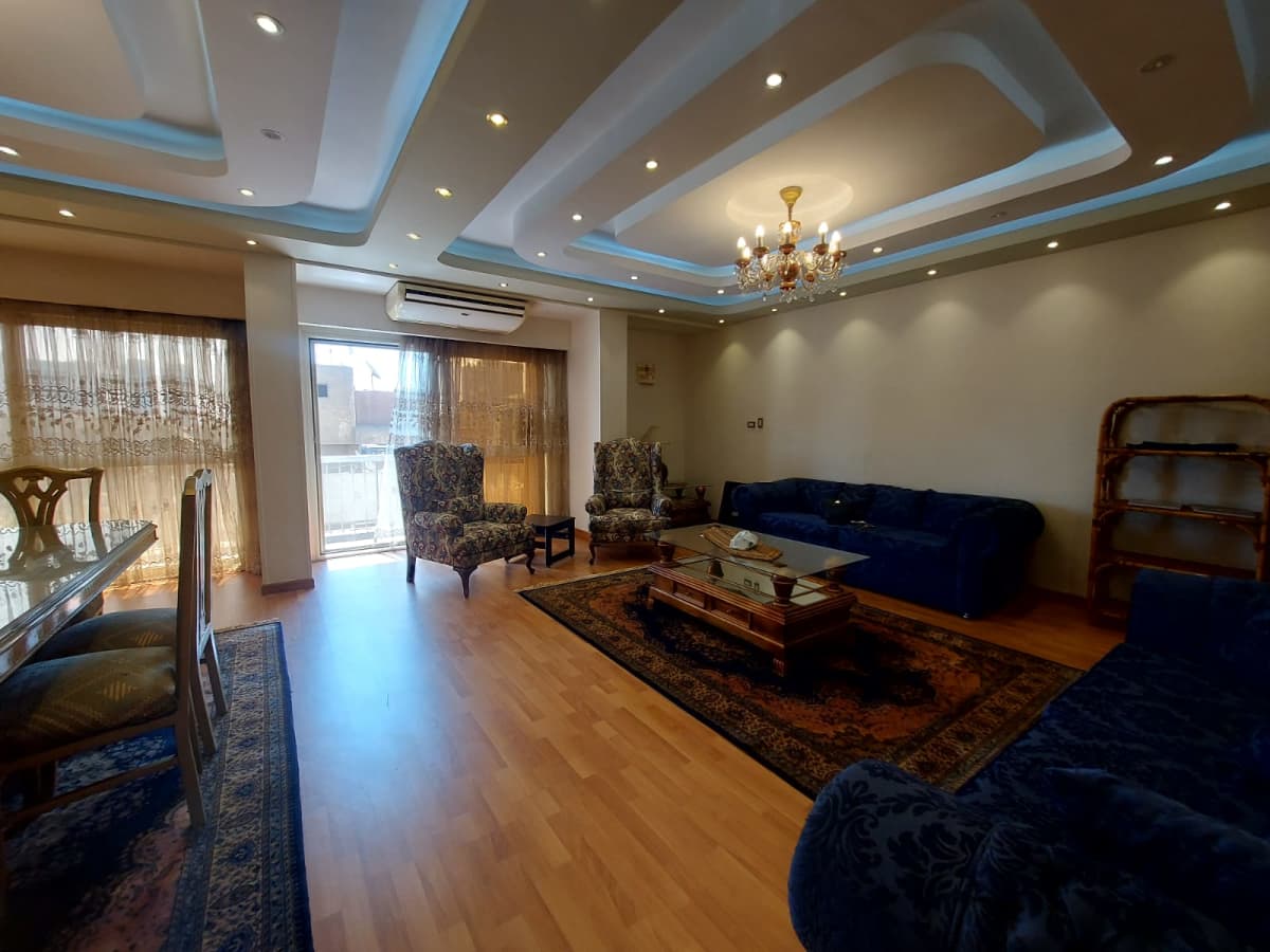 Bright 3BR Apartment with Balcony In Zamalek
