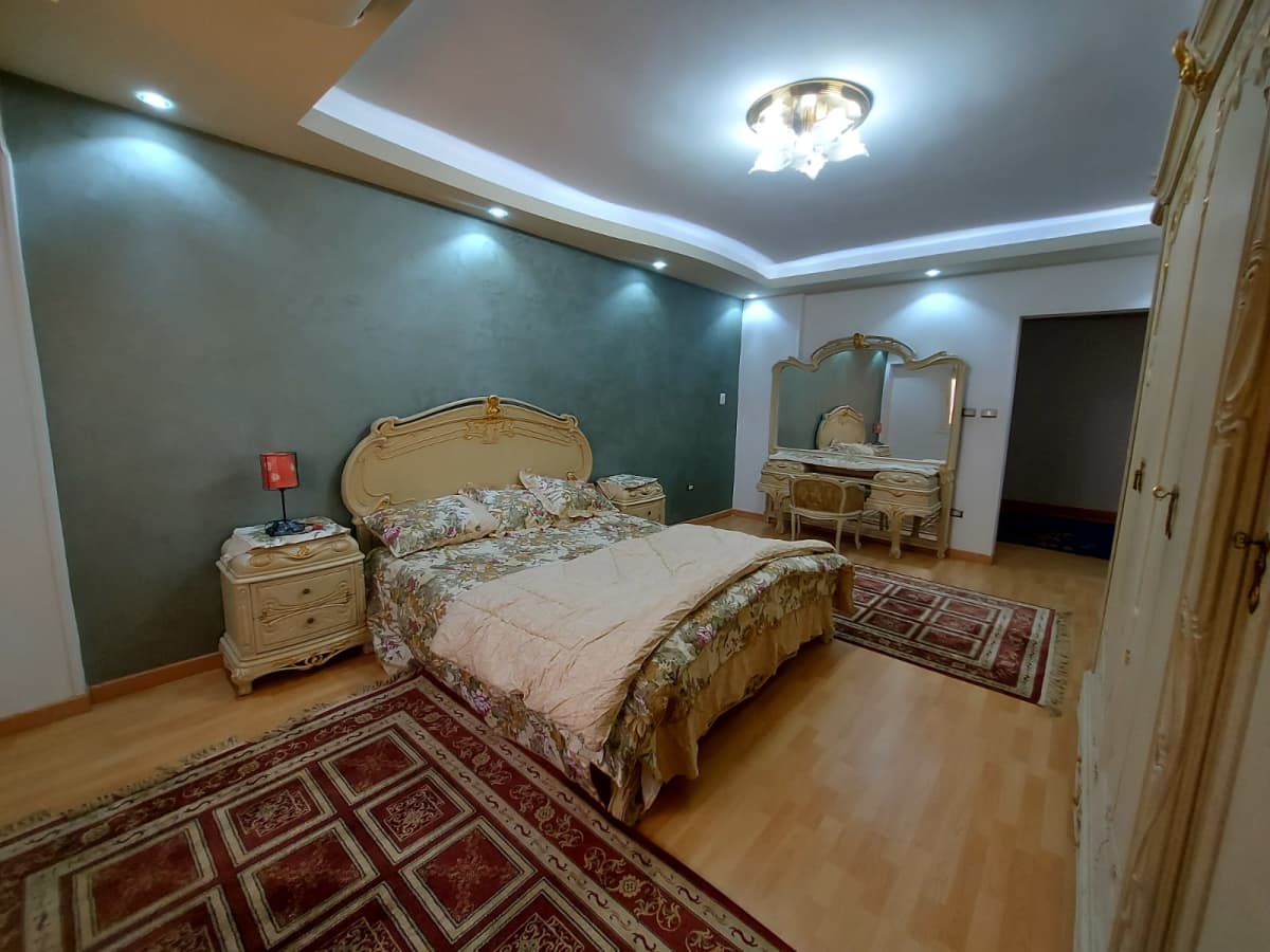 Bright 3BR Apartment with Balcony In Zamalek