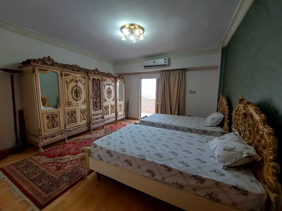 Bright 3BR Apartment with Balcony In Zamalek