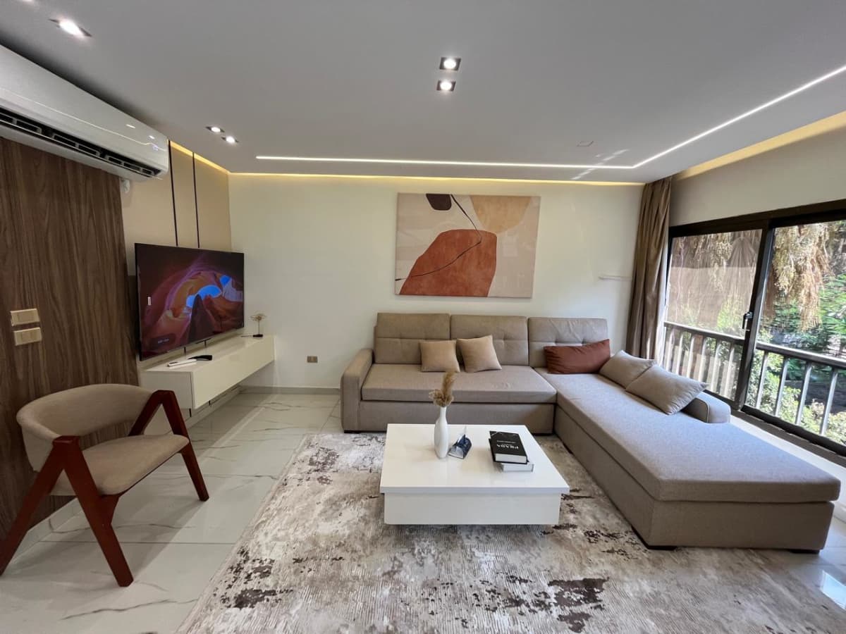 Modern Comfort Furnished Apartment For Rent In Maadi Sarayat.