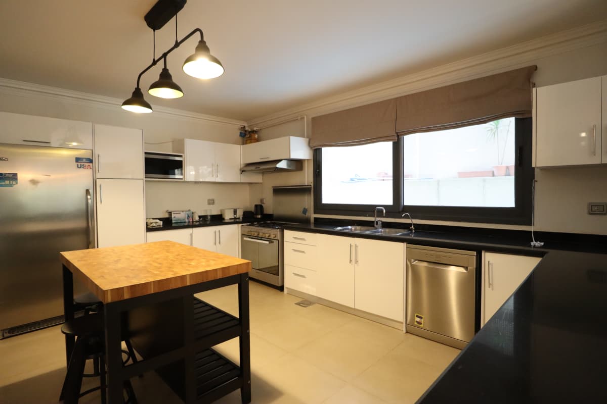  4BR Ground Floor for Rent in Maadi with Private Pool & Garden