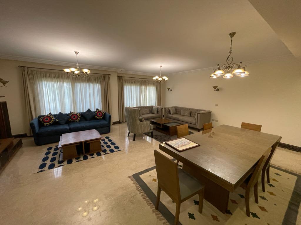 3 bedrooms Apartment With All Furniture In Maadi Sarayat.