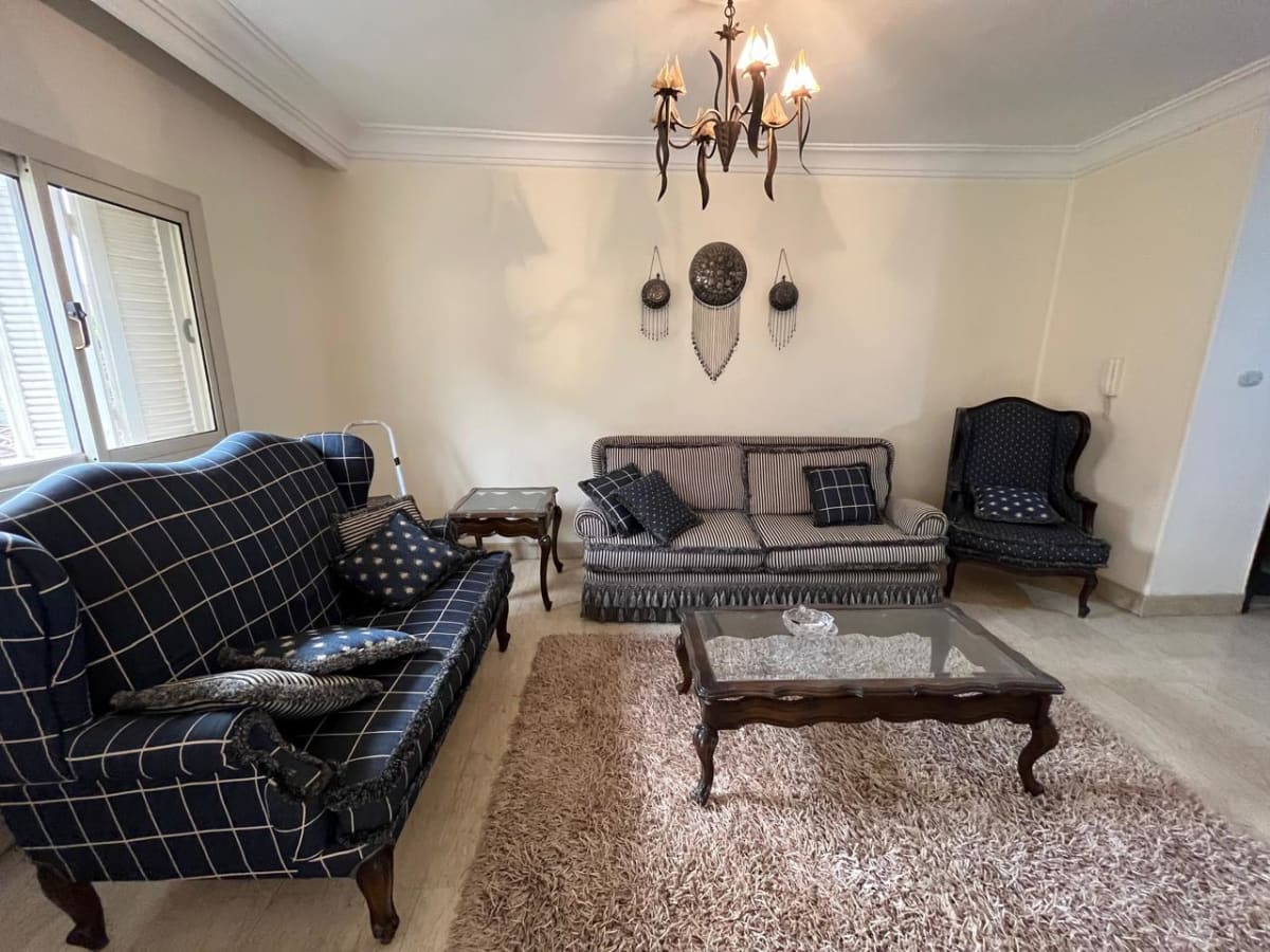 Elegant Apartment With Grand Reception In Maadi Degla