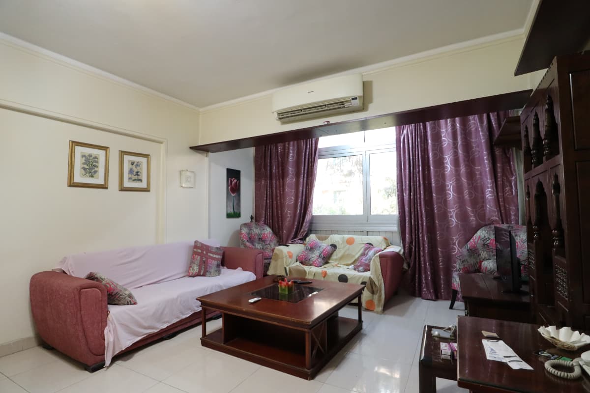 Furnished Apartment With 2bedrooms For Rent In Maadi Sarayat.