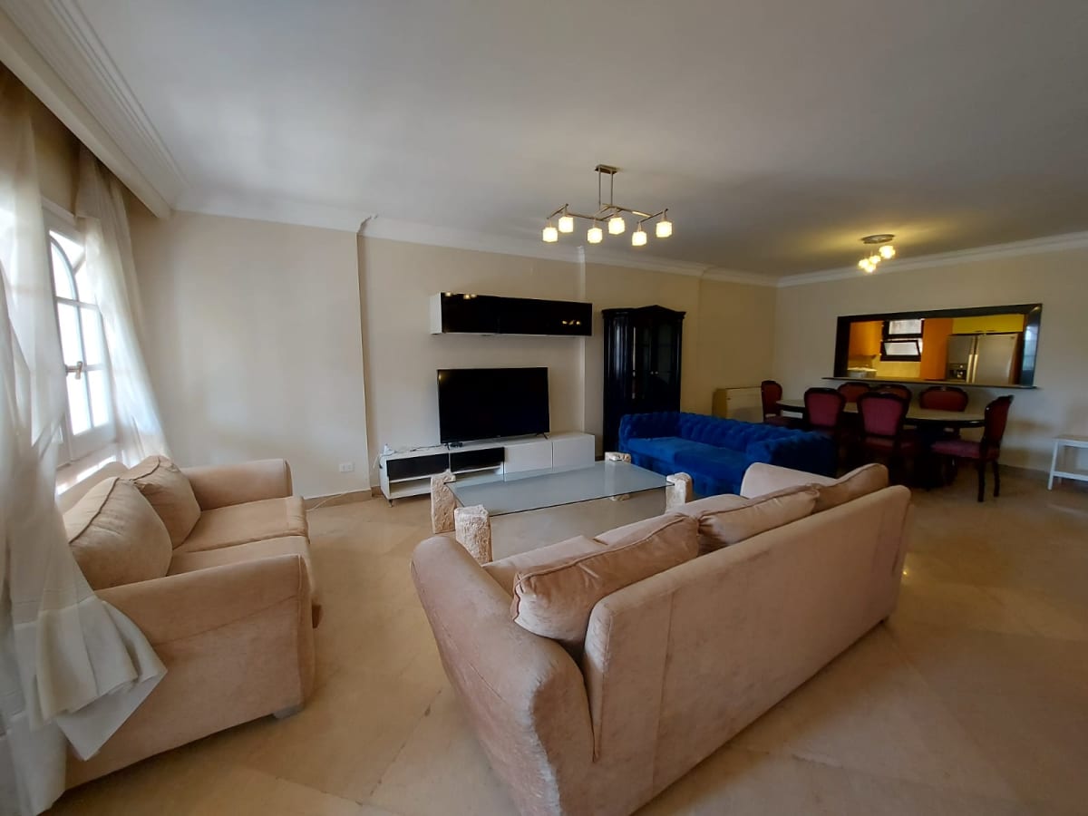 Light-Filled & Stylish Apartment in the Heart of Sarayat El Maadi.