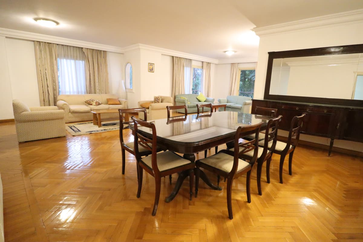 Luxury Furnished Apartment With Pool Access In Maadi Sarayat.
