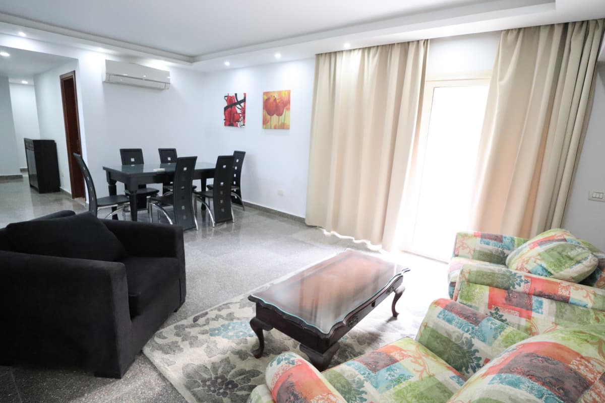 Comfort & Style – Furnished Ground Floor in Maadi Degla.