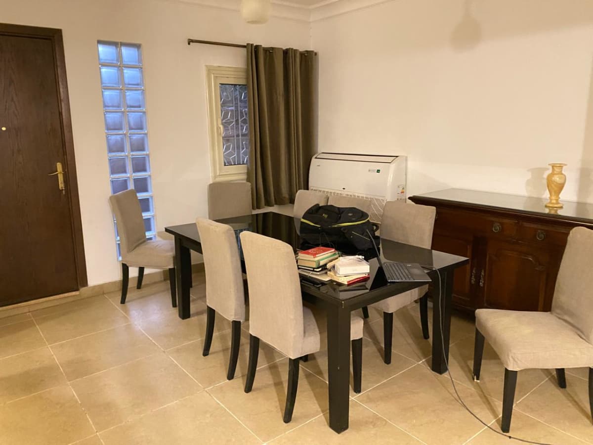 Cozy 2BR Ground Floor in Maadi - Private Outdoor Space