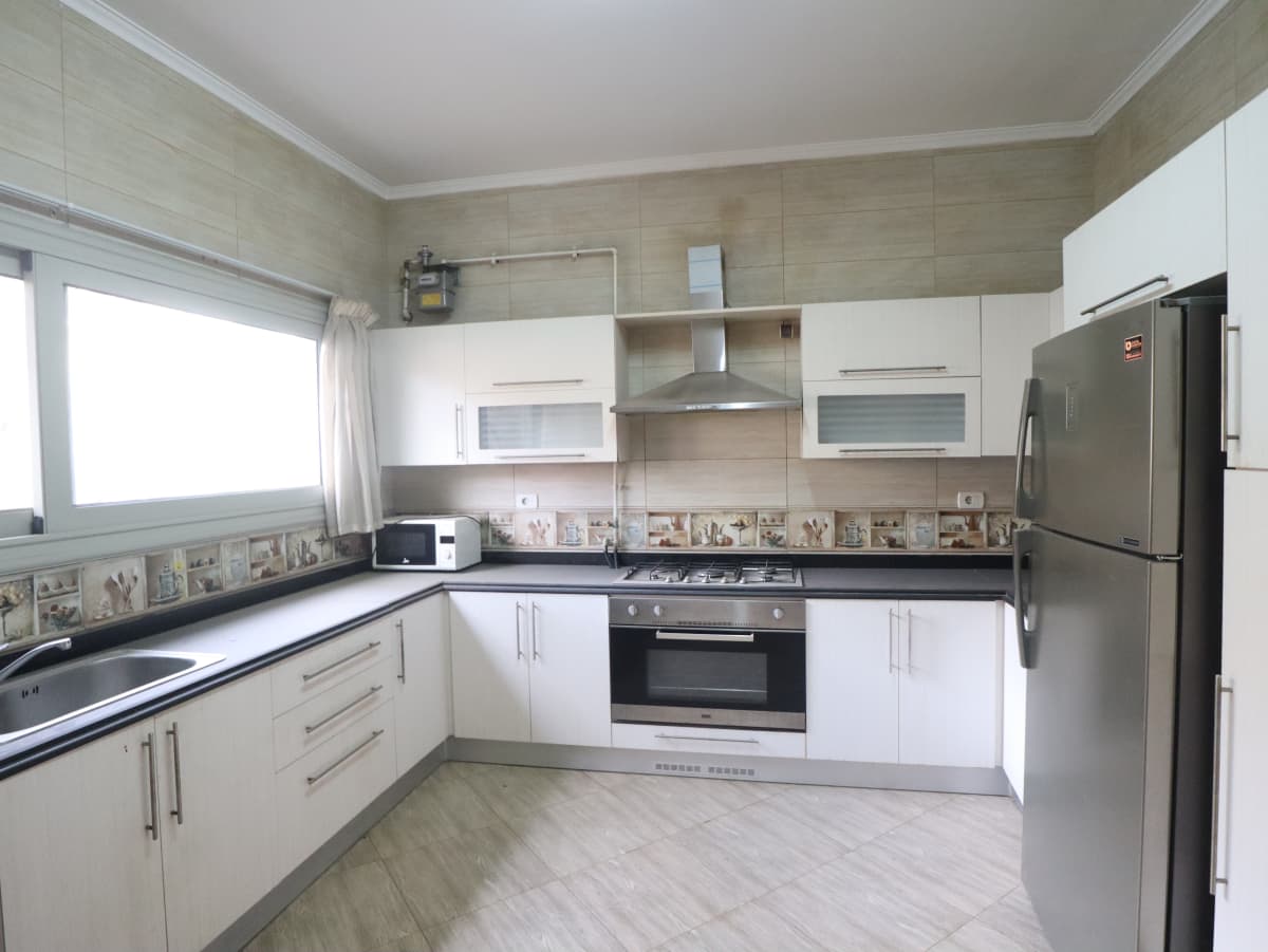 A Spacious Apartment With Shared Pool Access In Maadi Sarayat.