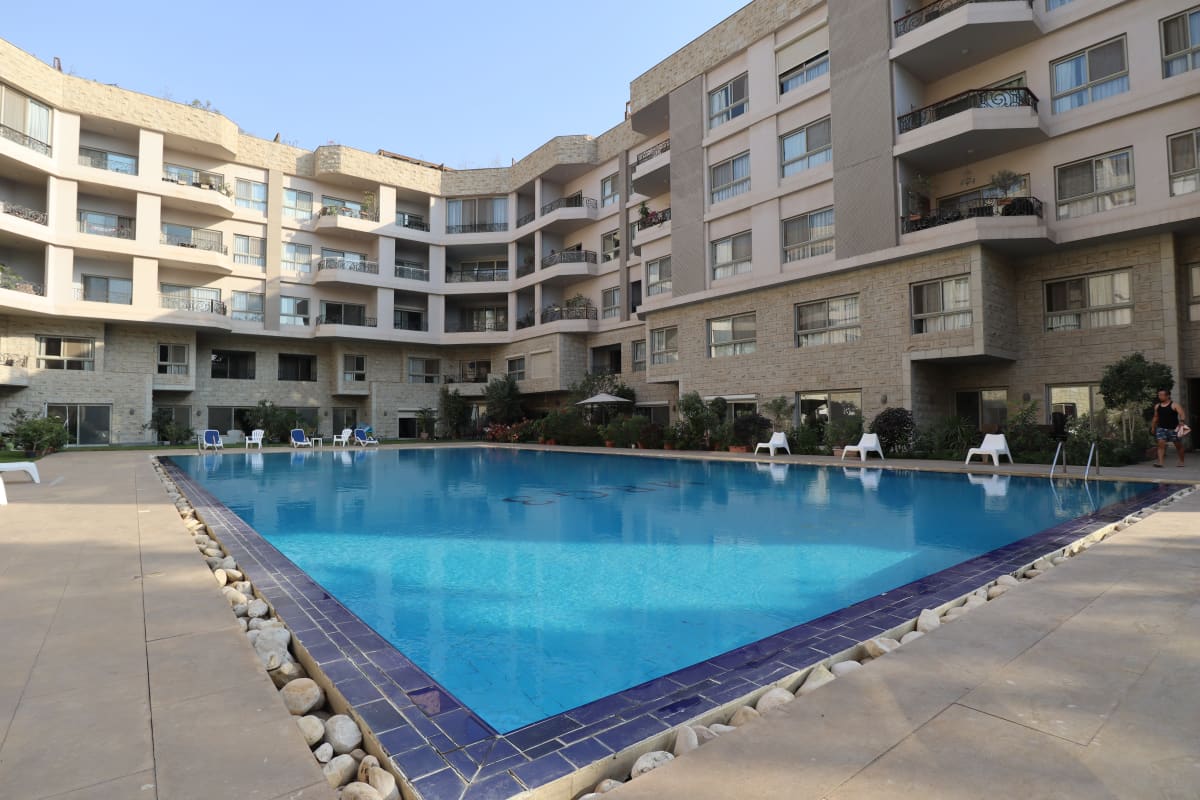 Comfortable Apartment With Shared Pool In Maadi Sarayat.