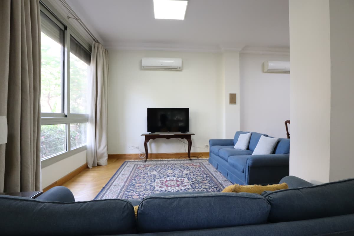 Comfortable Apartment With Shared Pool In Maadi Sarayat.