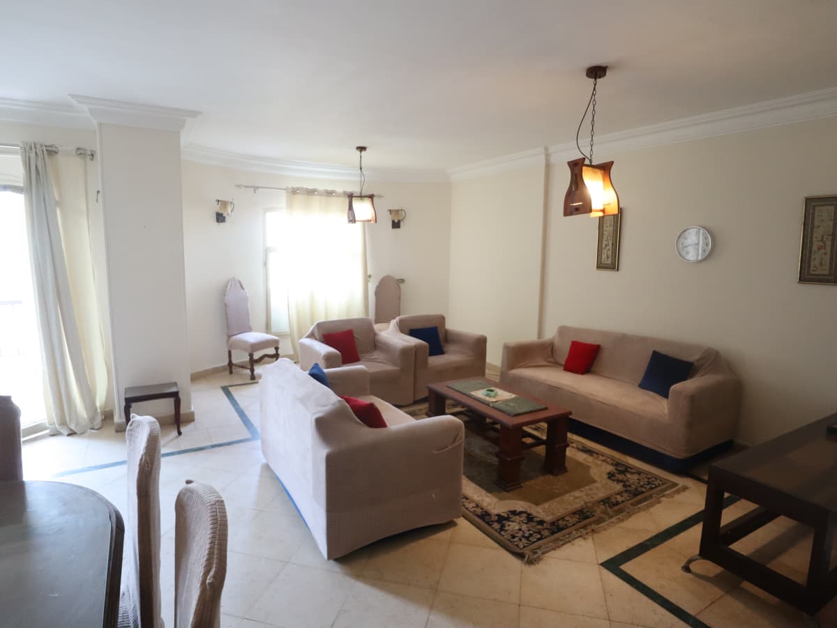 Furnished Apartment In Maadi Degla With All Furnishing