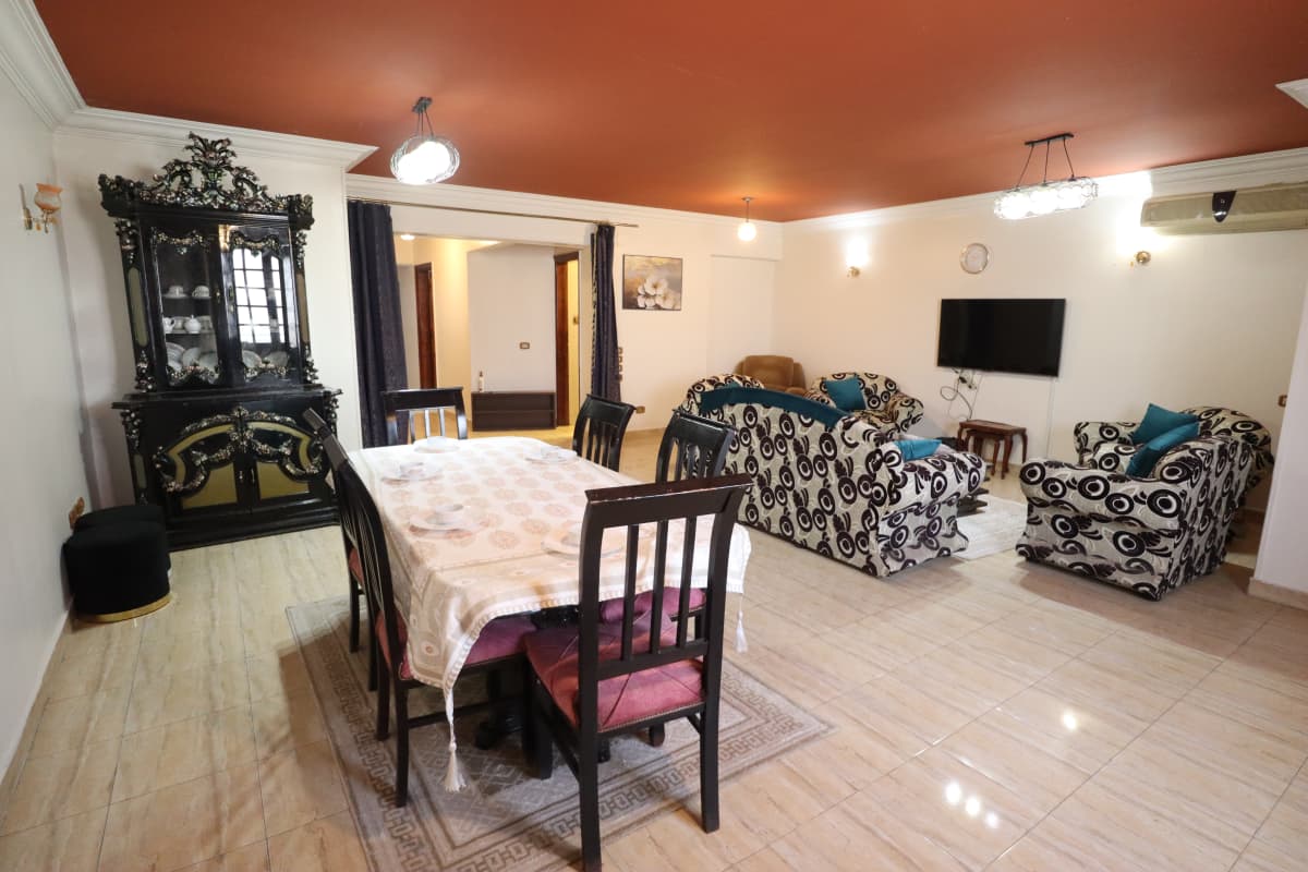 Spacious 3BR Apartment for Rent in Maadi