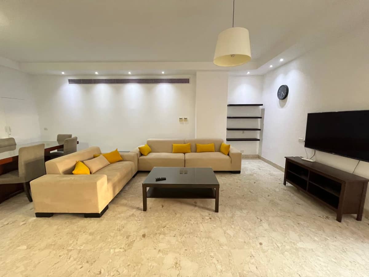 3BR Apartment for Rent in Maadi with shared Pool & Garden Access