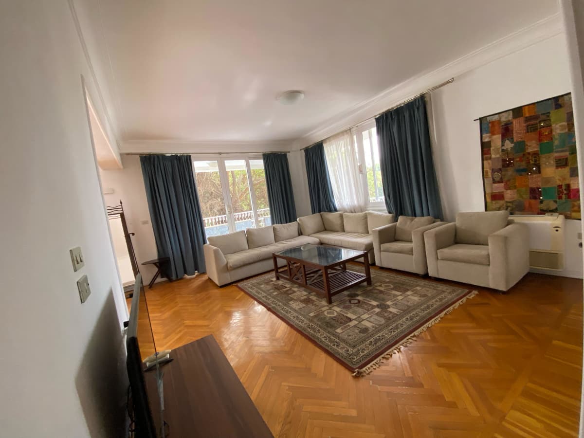 Apartment With Big Terrace In Maadi Sarayat