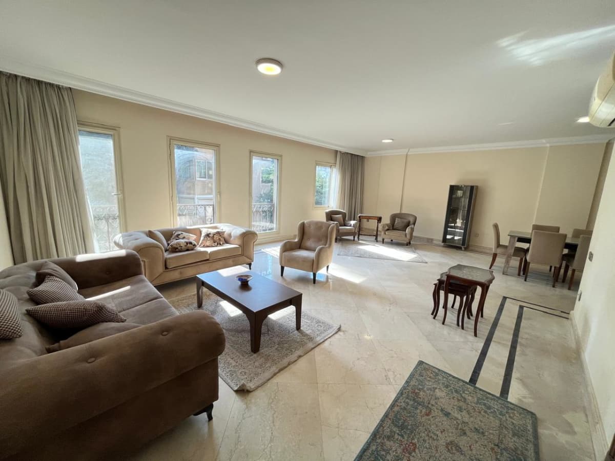 Furnished Apartment With Shared pool In Premium Compound
