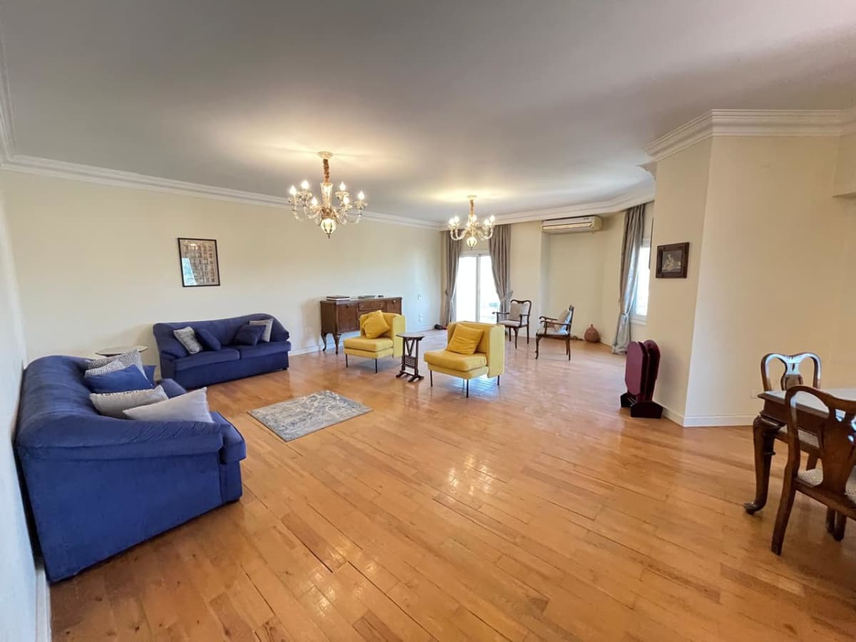 Furnished 280m² In The Heart Of Maadi Sarayat For Rent