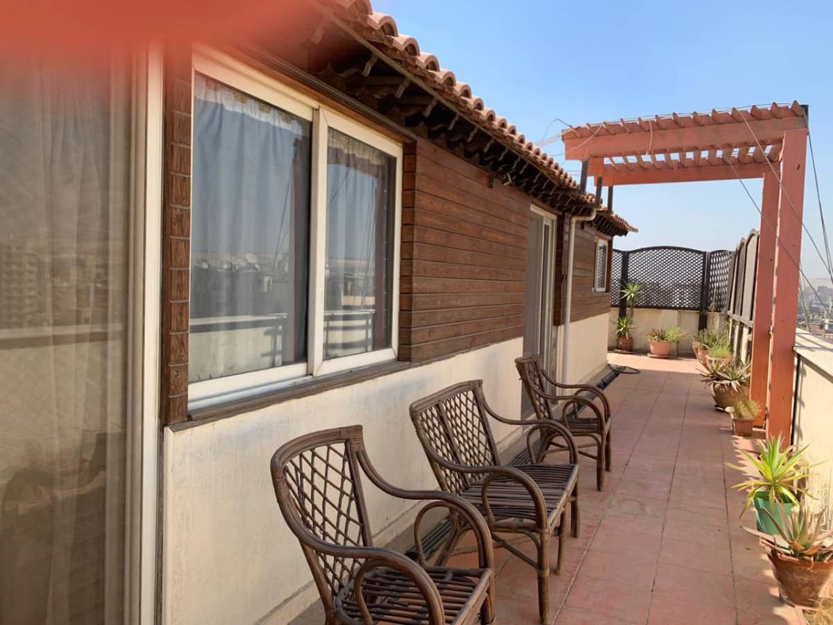 Stunning Furnished Rooftop For Rent With Terrace In New Maadi.