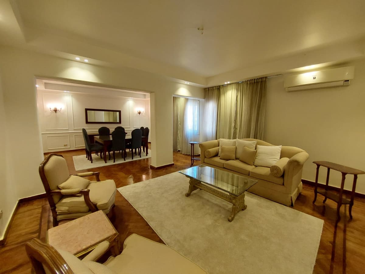 Furnished Apartment With 130 Sqm In The Heart Of Zamalek
