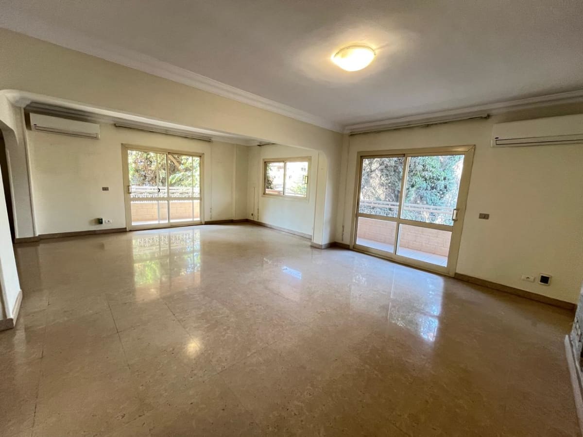 Semi Furnished Apartment With 3-Beds In Maadi Sarayat
