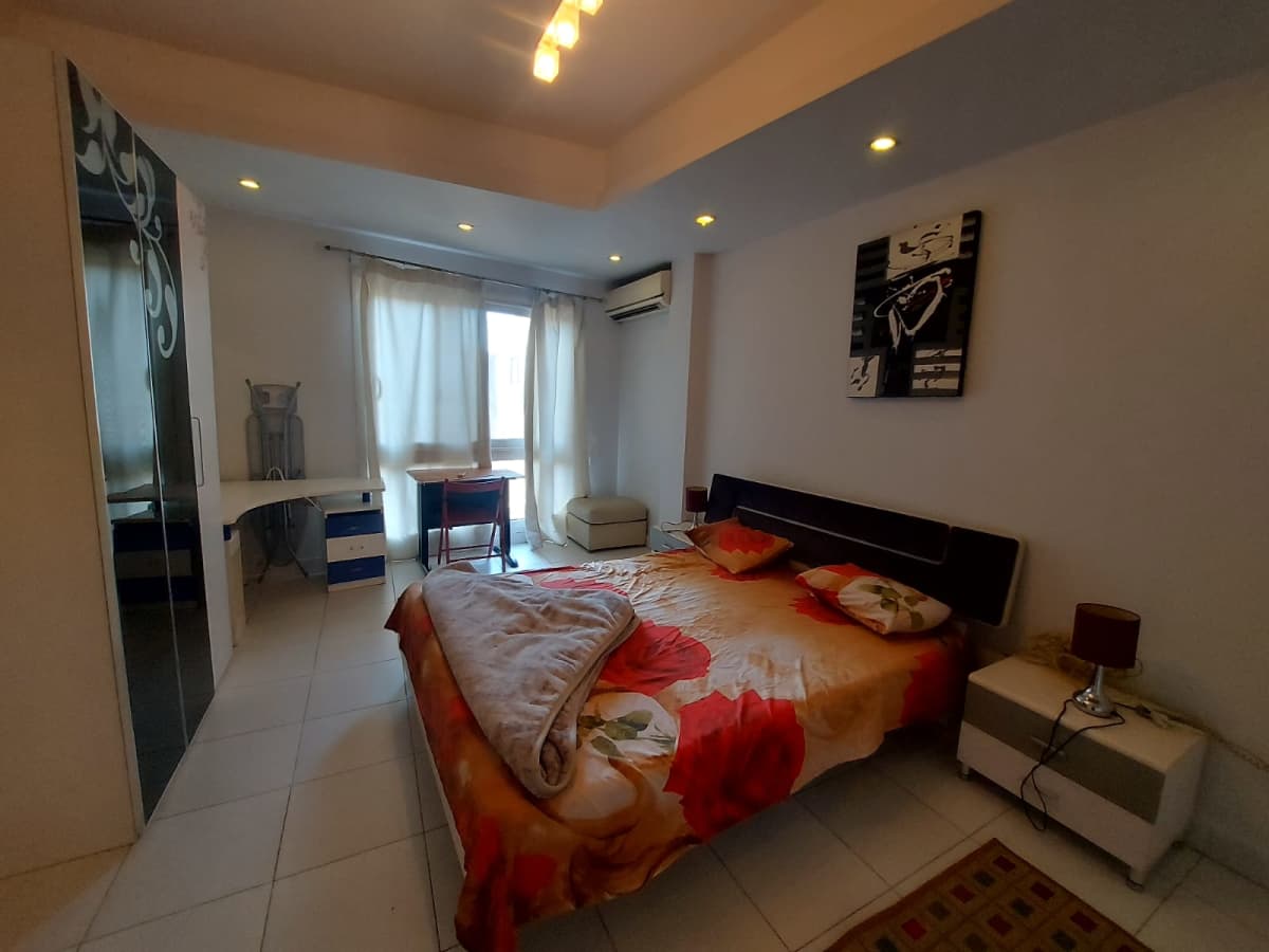 Bright & Homey Furnished Apartment In Quiet Zamalek.