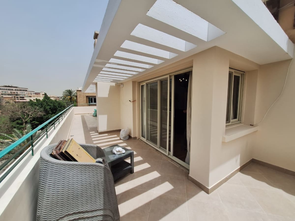 Premium Furnished Penthouse For Rent In Maadi Sarayat|150m².
