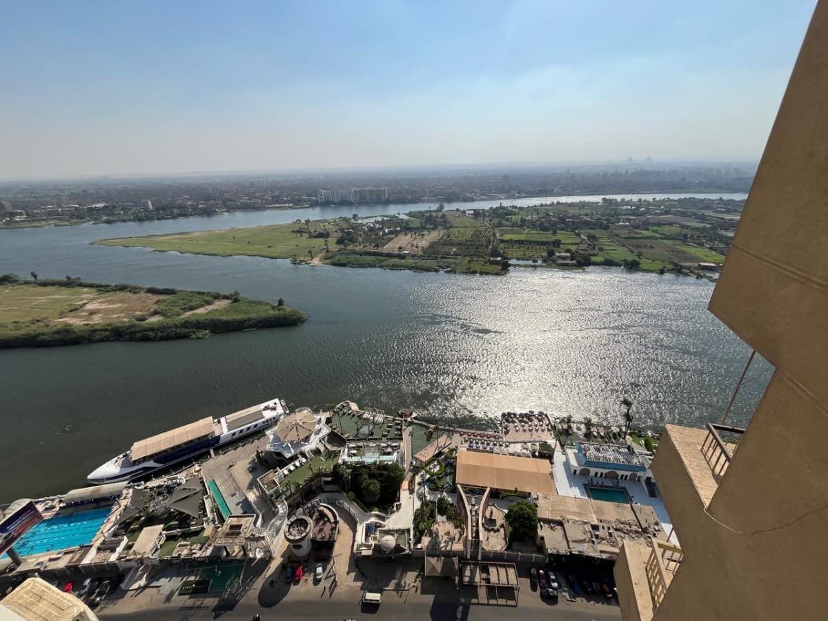 Furnished Flat For Rent In Corniche El Nile, In Cairo.