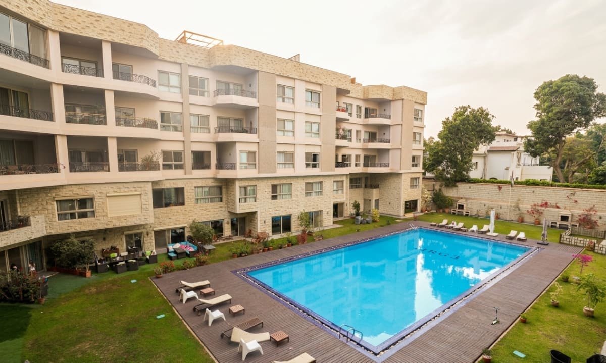 Chic Furnished Apartment In A Prime Maadi Sarayat Location | 300Sqm.