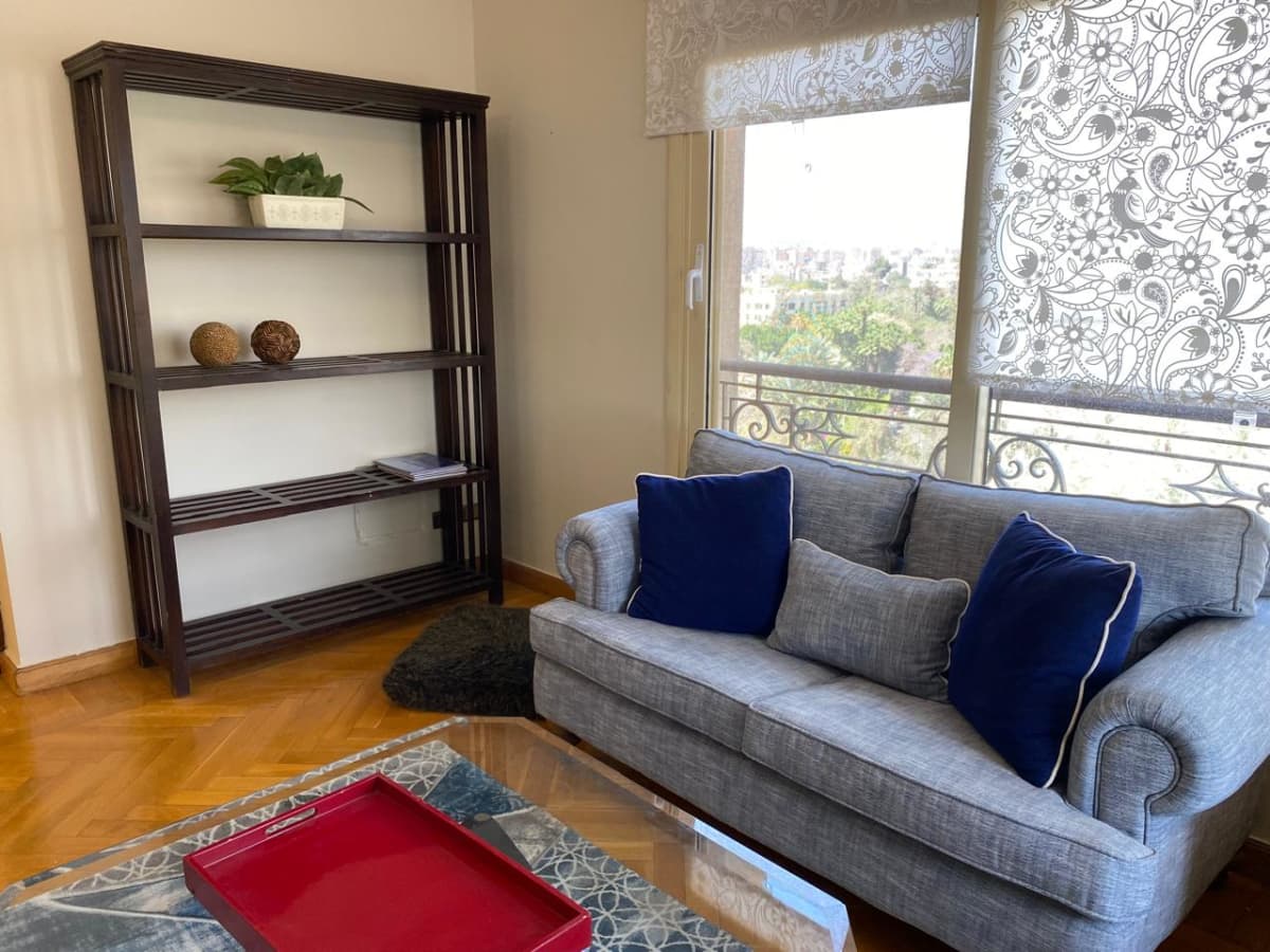 Elegantly Furnished Apartment In A luxurious Maadi Building.