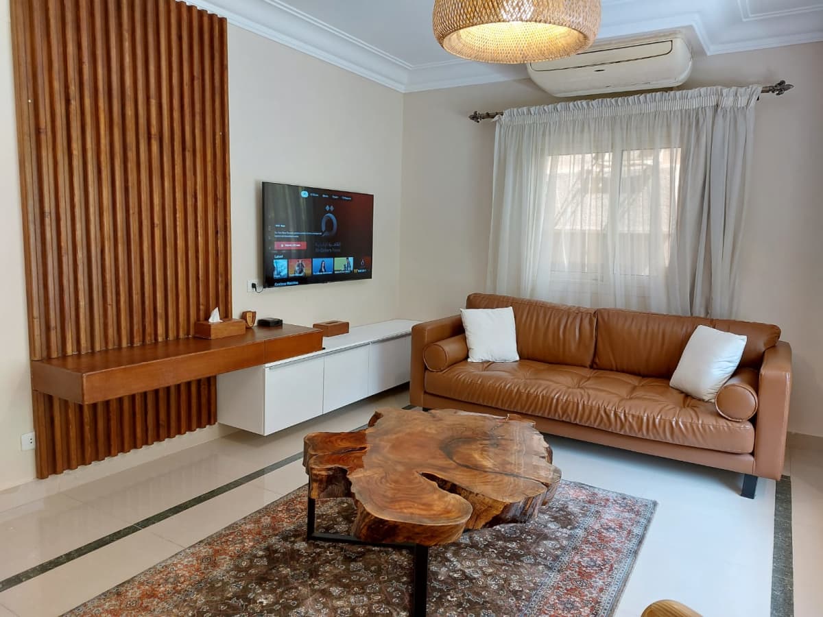 Sophisticated Furnished Apartment For Rent In Vibrant Degla.