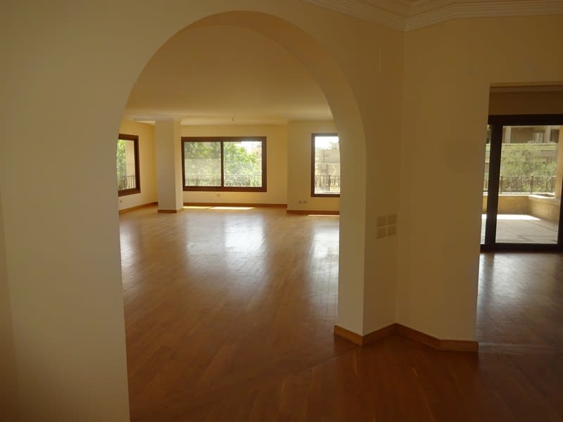 Spacious Semi-Furnished Apartment With Shared Pool In Maadi Degla.
