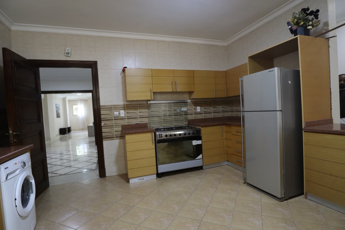Bright Furnished Apartment With Shared Pool Access In Maadi Sarayat.