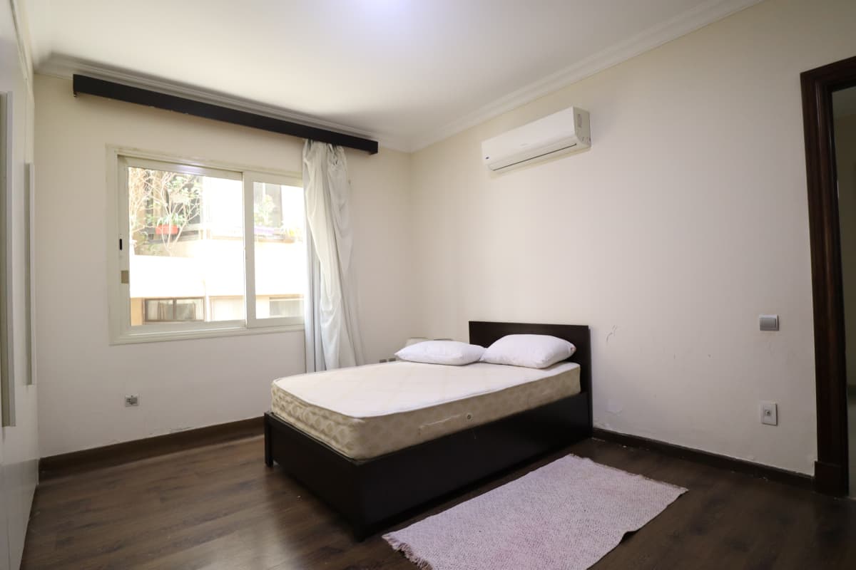 Bright Furnished Apartment With Shared Pool Access In Maadi Sarayat.