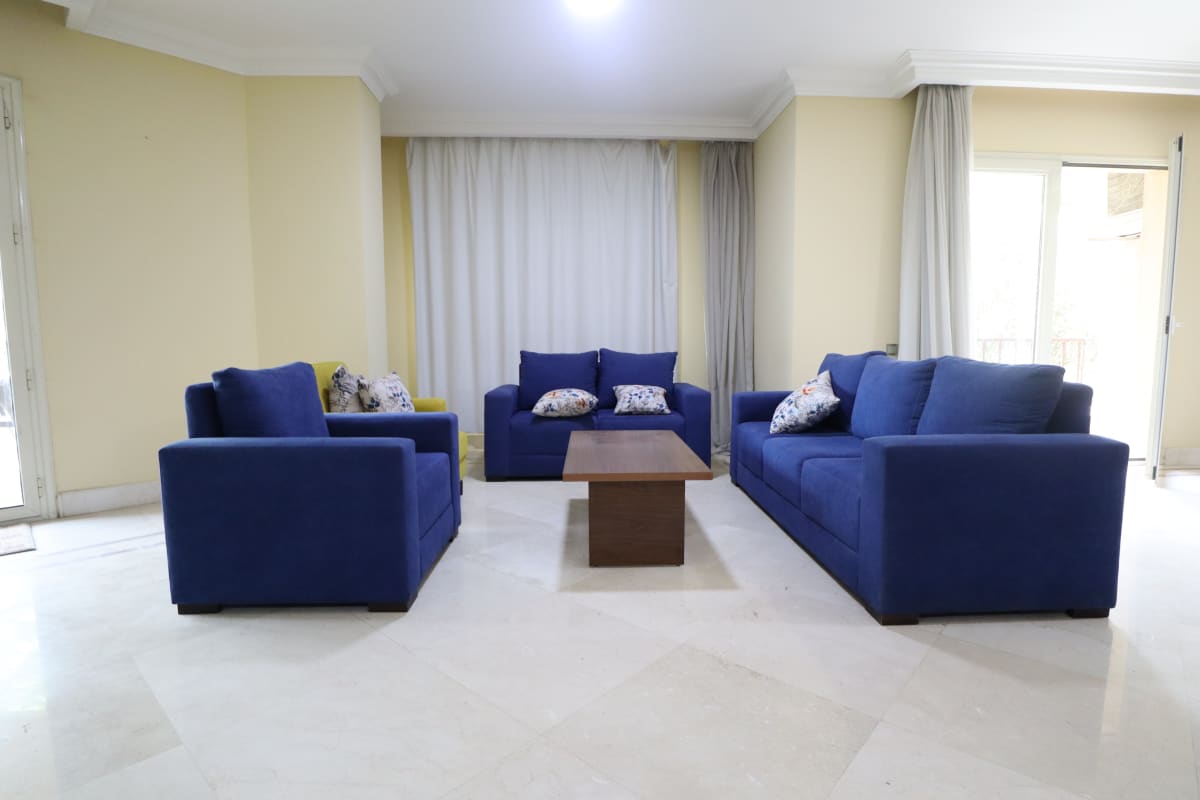 Serene Furnished Duplex In Maadi Sarayat | Shared Pool Included.
