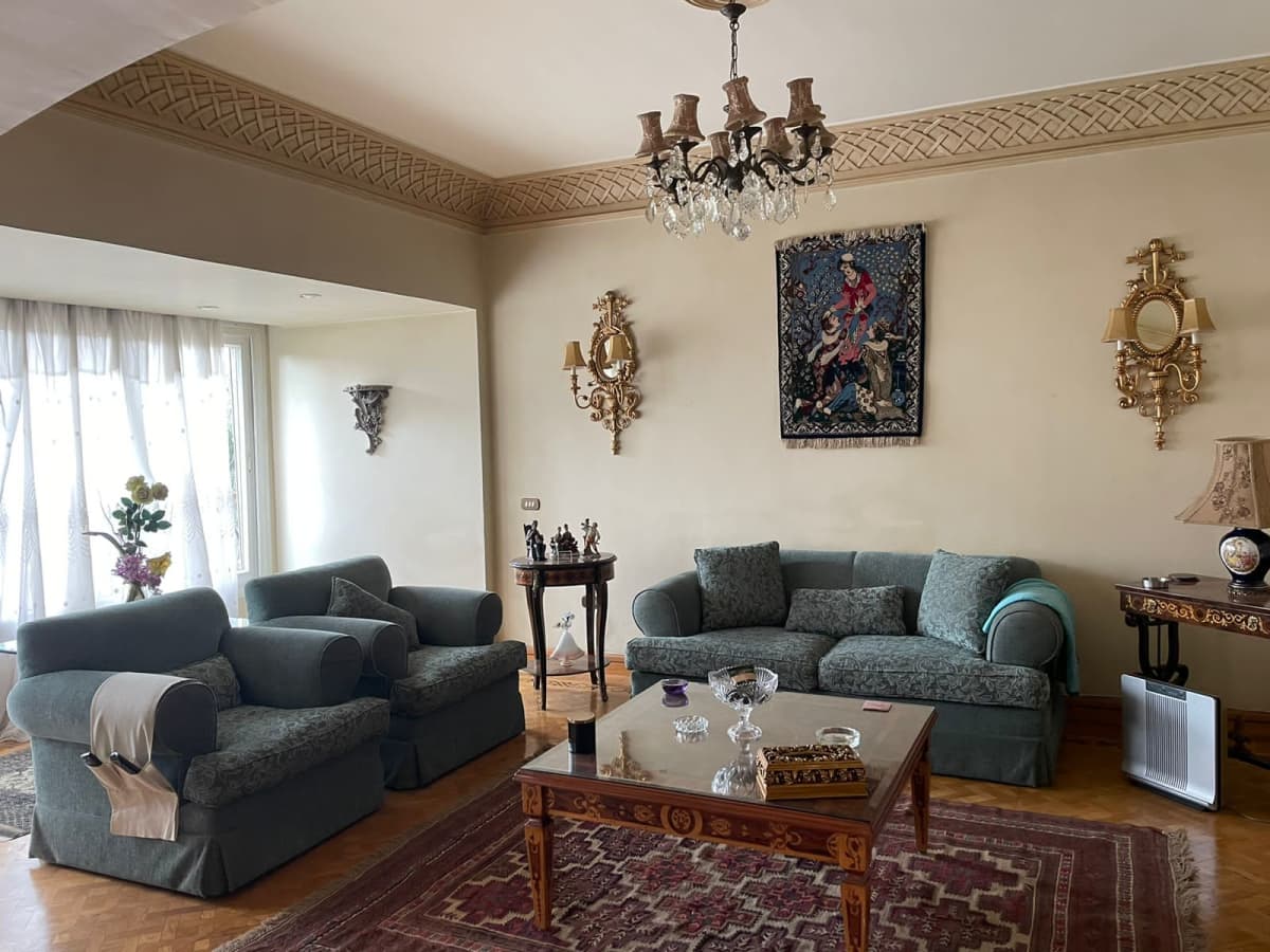Fully Furnished Apartment Blending Comfort and Elegance in Zamalek